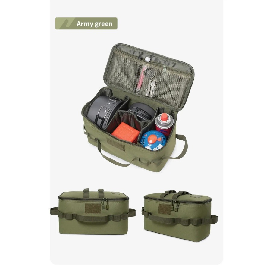 กระเป๋าเก็บของสำหรับตั้งแคมป์ก - Outdoor Camping Cooking Equipment บทวิจารณ์และราคา