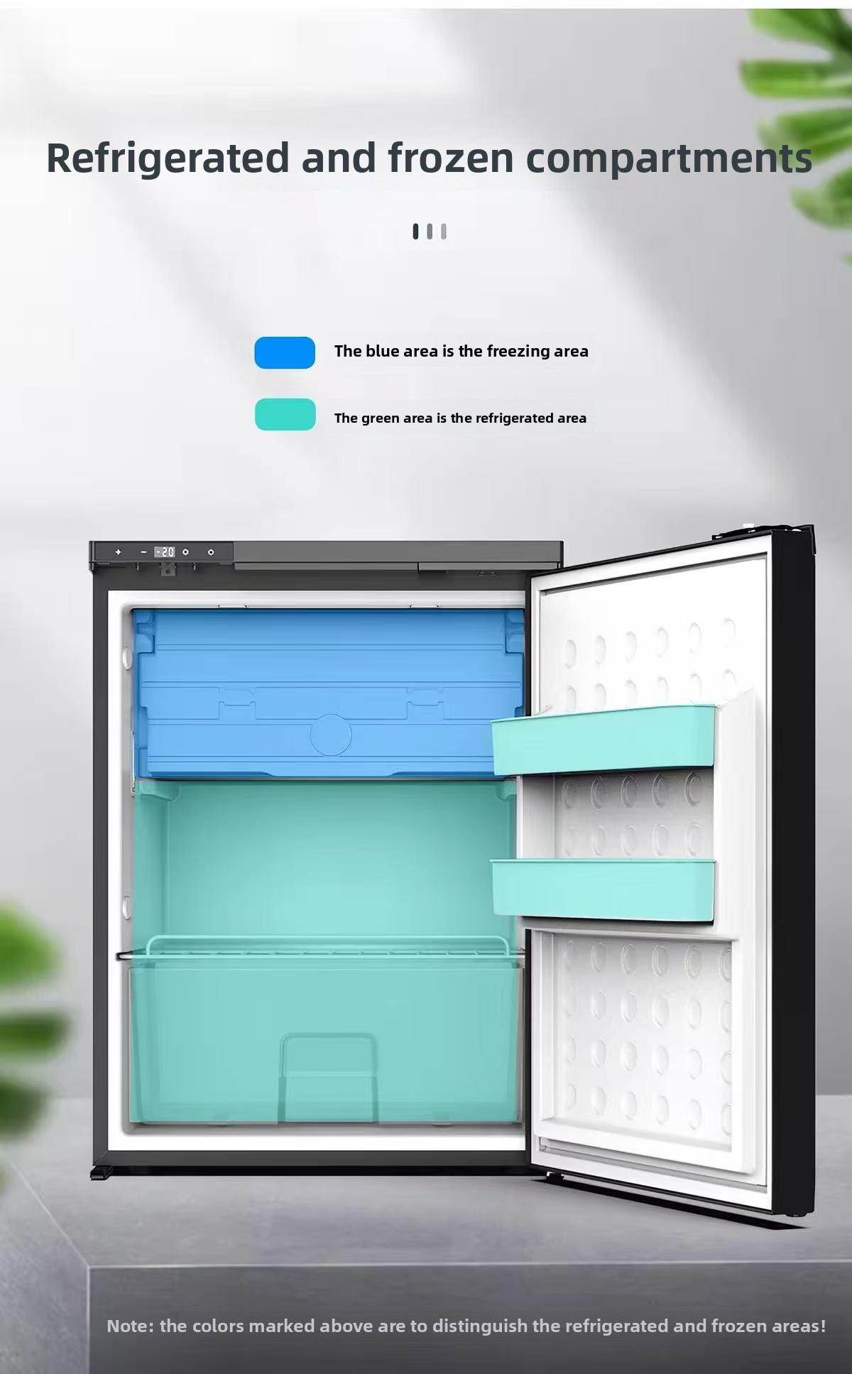 CR50 DC12/24V 60W ตู้เย็น/ตู้แ - Outdoor Camping Fridge บทวิจารณ์และราคา