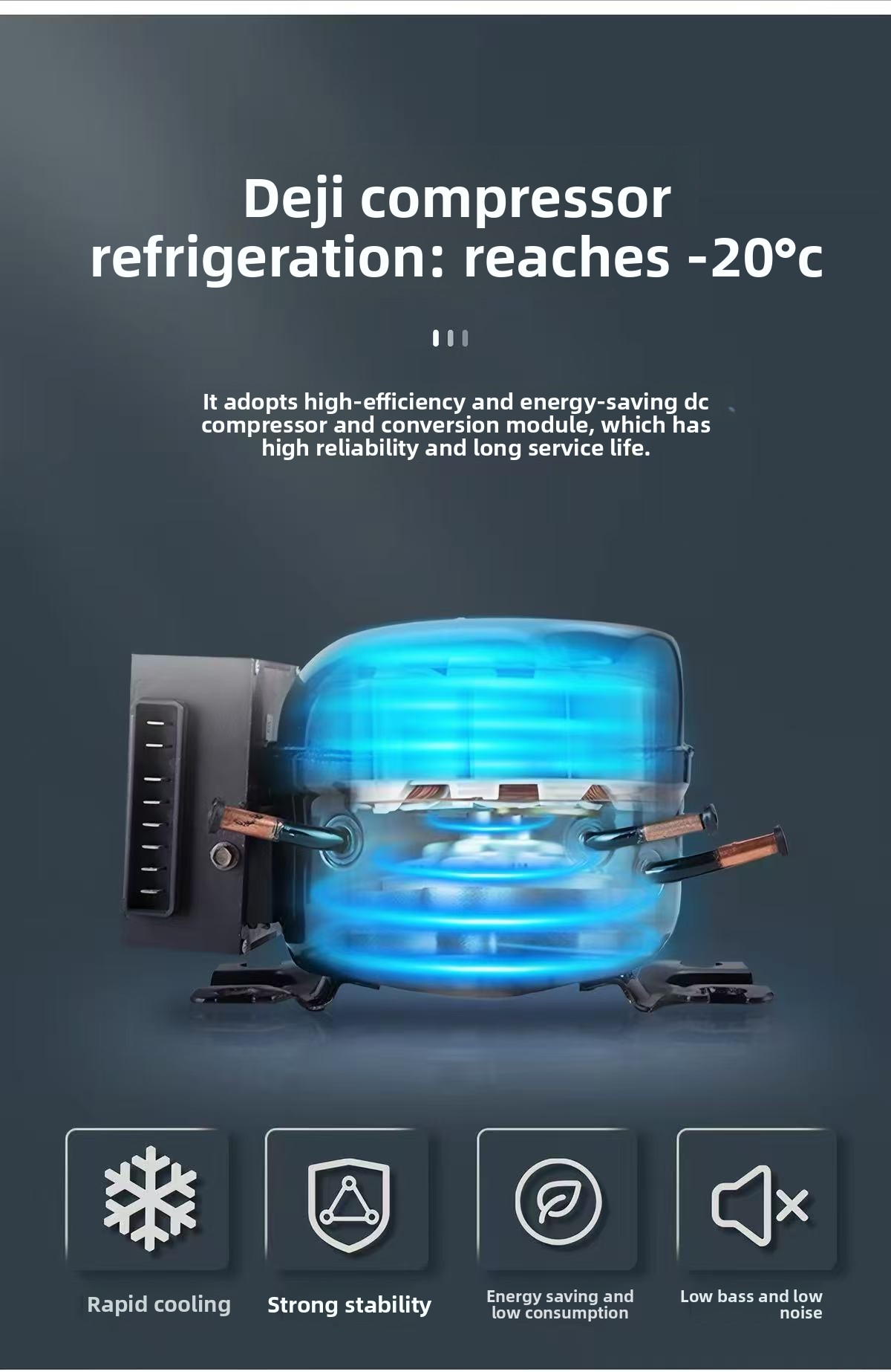 CR50 DC12/24V 60W ตู้เย็น/ตู้แ - Outdoor Camping Fridge บทวิจารณ์และราคา