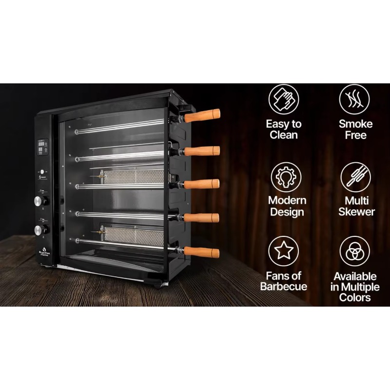 เตาอบแก๊สแบบหมุนดิจิตอลอเนกประ - Outdoor Gas Camping Oven บทวิจารณ์และราคา
