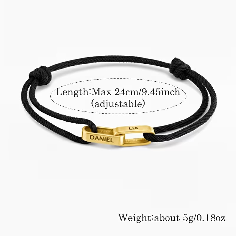 สร้อยข้อมือคู่รักแบบกำหนดเองพร - Paracord Bracelet บทวิจารณ์และราคา