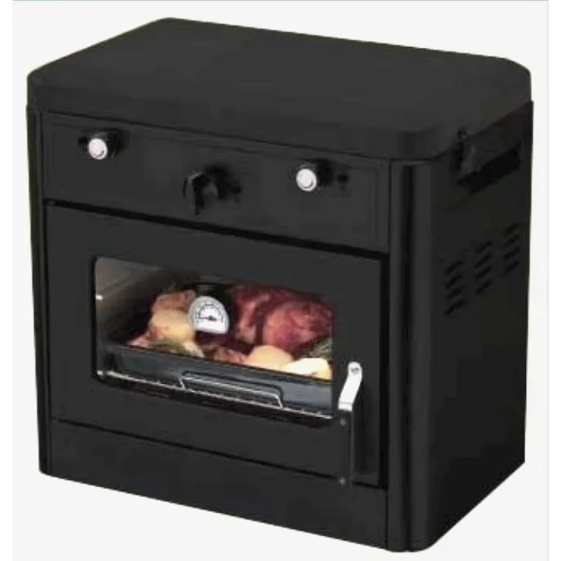 เตาแก๊สบาร์บีคิว2หัวแบบพกพาสำห - Outdoor Gas Camping Oven บทวิจารณ์และราคา
