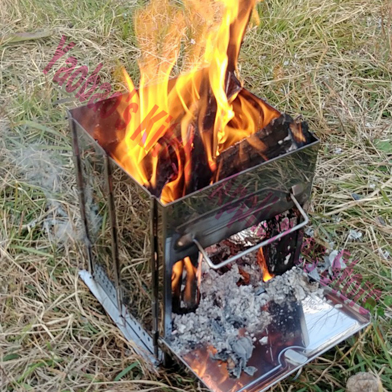 เตาไม้สำหรับตั้งแคมป์กลางแจ้ง  - Outdoor Camping Cooking Equipment บทวิจารณ์และราคา