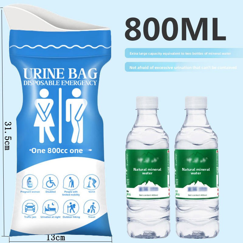 ถุงเก็บปัสสาวะฉุกเฉินแบบใช้ครั - Outdoor Camping Urinal บทวิจารณ์และราคา