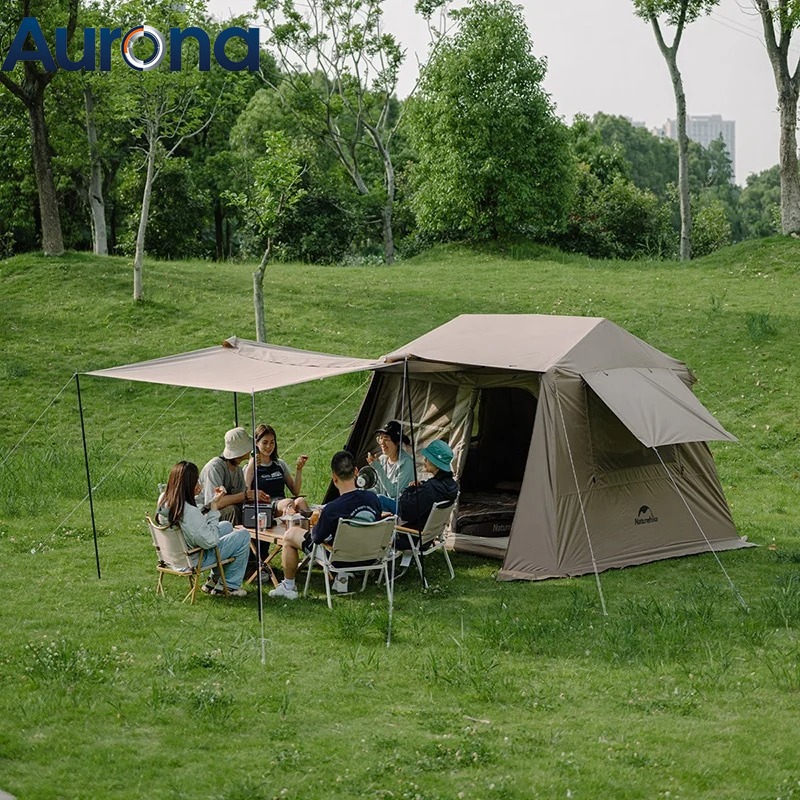 【กลางแจ้ง】Naturehike Village 6 - Outdoor Camping Automatic Quick Opening Tent บทวิจารณ์และราคา