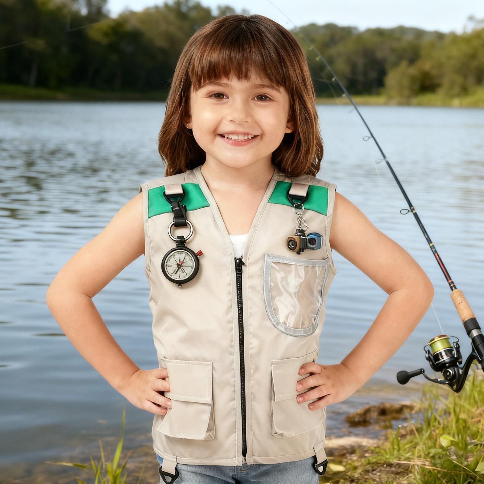 เสื้อกั๊กเด็กแบบไม่มีแขน สำหรั - Outdoor Camping Activities For Kids บทวิจารณ์และราคา