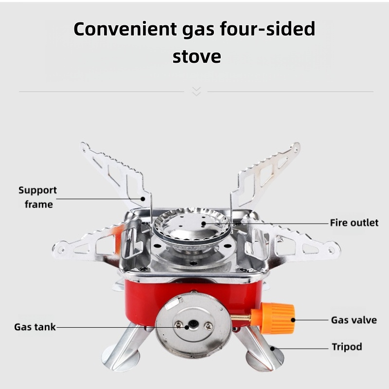 เตาแก๊สพกพาแบบพับได้สำหรับตั้ง - Outdoor Gas Camping Oven บทวิจารณ์และราคา