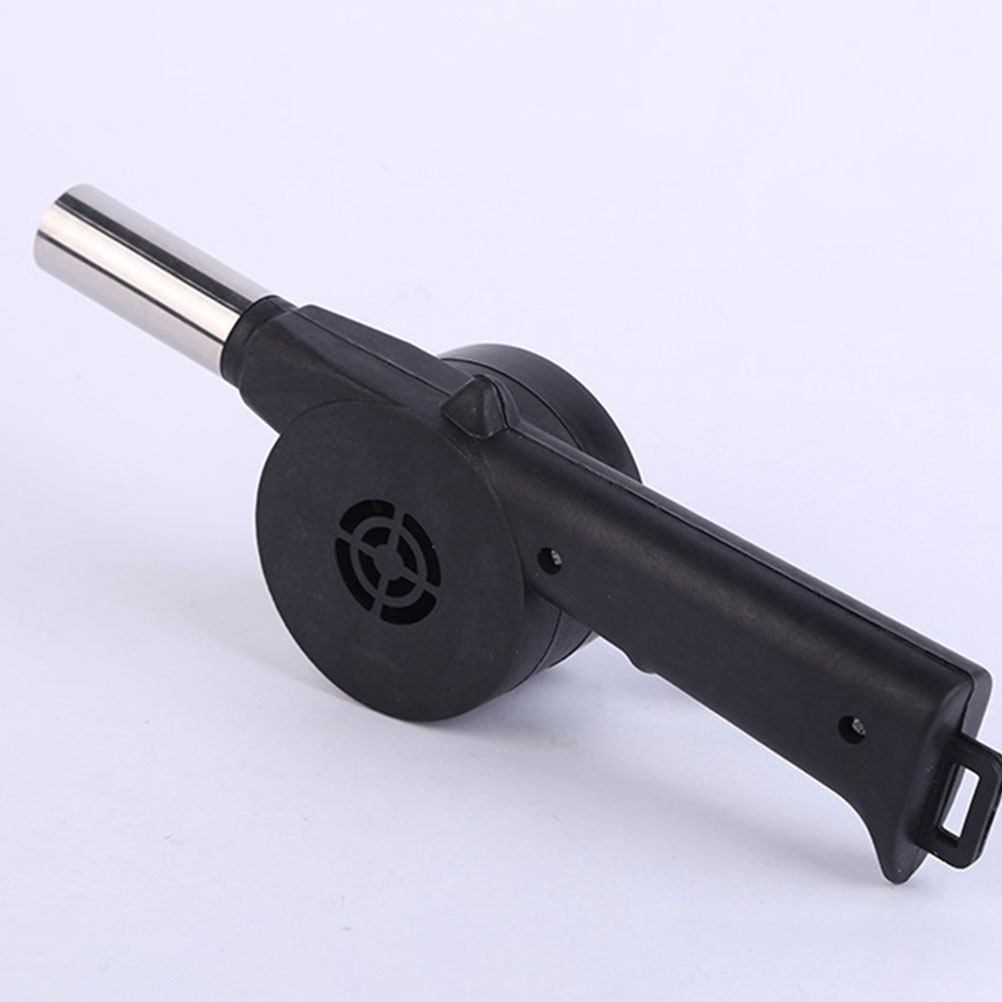 พัดลมเป่าลมแบบมือหมุนสีดำ อุปก - Outdoor Camping Cooking Equipment บทวิจารณ์และราคา