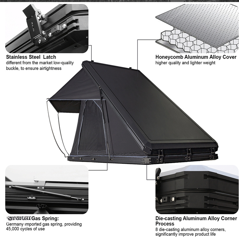 เต็นท์หลังคาอะลูมิเนียมแข็งแรง - Outdoor Camping Van Tent บทวิจารณ์และราคา