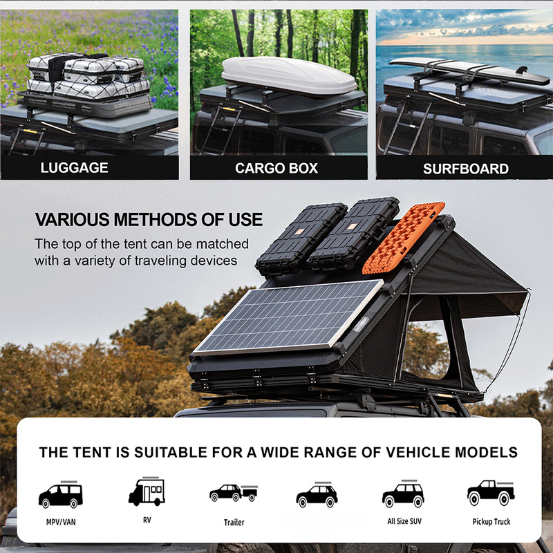 เต็นท์หลังคาอะลูมิเนียมแข็งแรง - Outdoor Camping Van Tent บทวิจารณ์และราคา