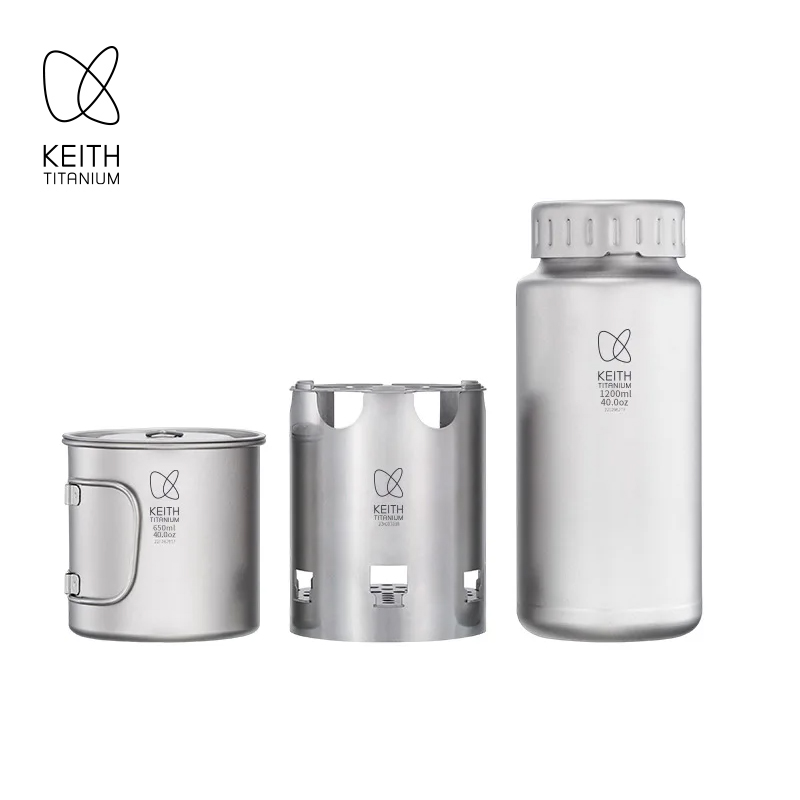 ชุดอุปกรณ์แคมป์ปิ้ง KEITH Pure - Outdoor Camping Wood Stove บทวิจารณ์และราคา