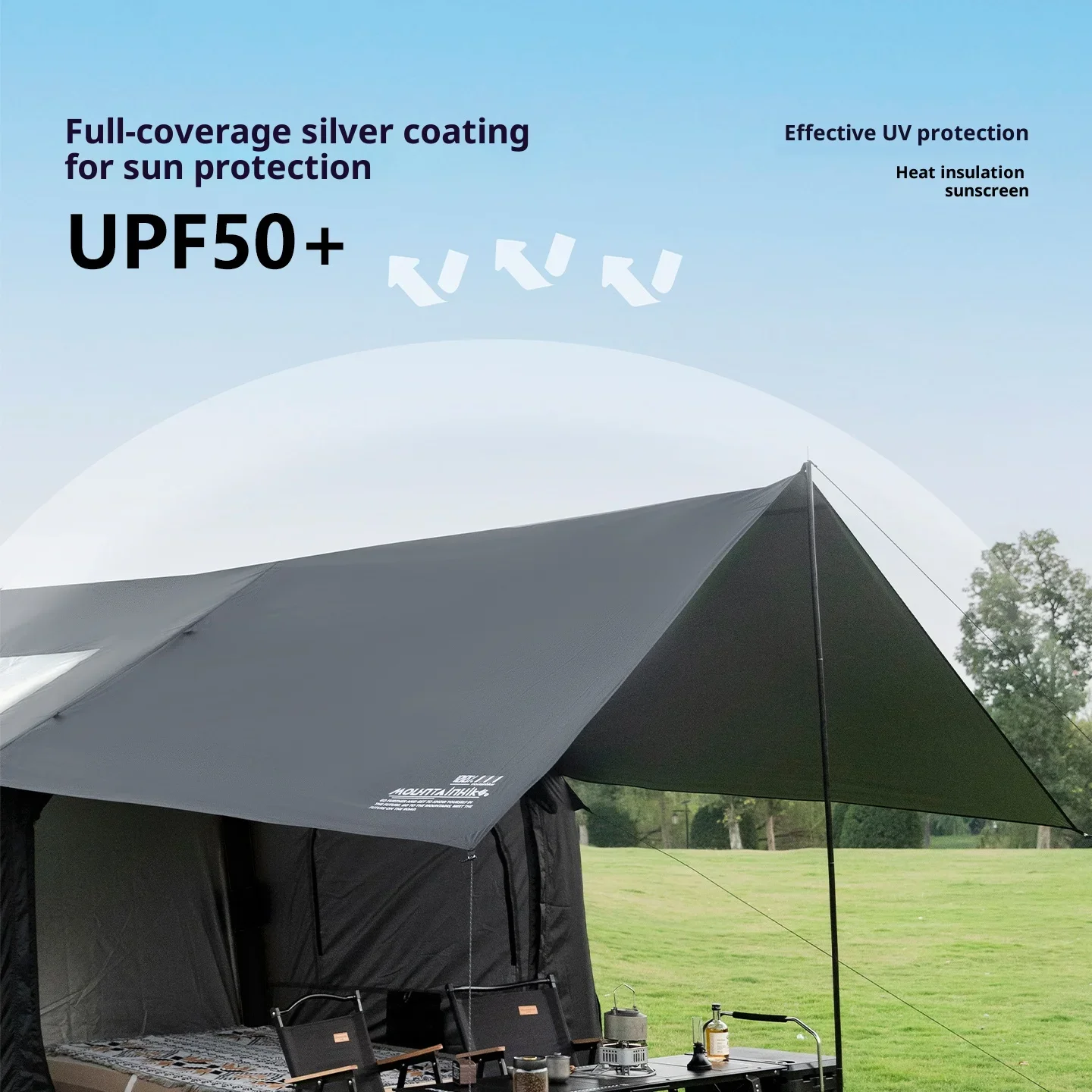 เต็นท์เป่าลมขนาดใหญ่ MOUNTAINH - Outdoor Camping Automatic Quick Opening Tent บทวิจารณ์และราคา