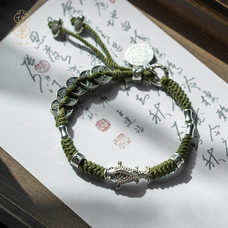 S925เงินสเตอร์ลิงห้าจักรพรรดิเ - Paracord Bracelet บทวิจารณ์และราคา