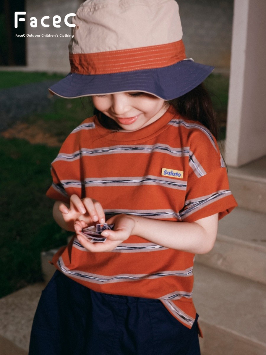 เสื้อยืดแขนสั้นผ้าฝ้ายแท้สำหรั - Outdoor Camping Activities For Kids บทวิจารณ์และราคา