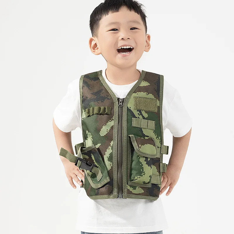 เสื้อกั๊กยุทธวิธีสำหรับเด็ก แฟ - Outdoor Camping Activities For Kids บทวิจารณ์และราคา