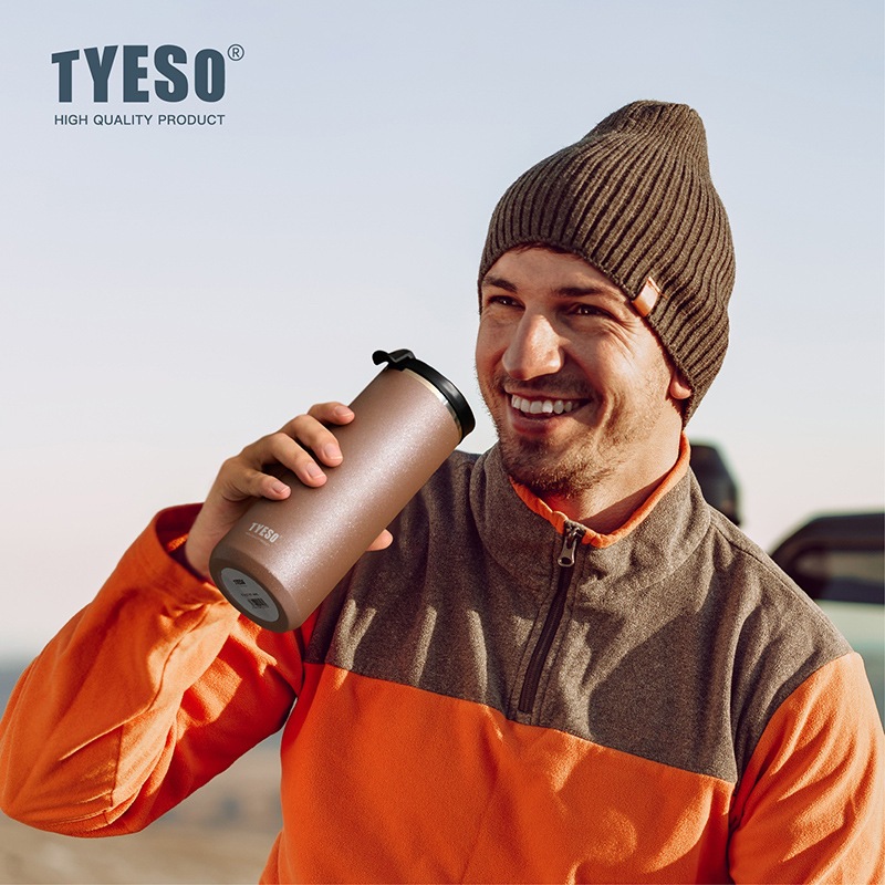 แก้วกาแฟ TYESO 600 มล. แก้วกาแ - Vacuum Insulated Flask บทวิจารณ์และราคา