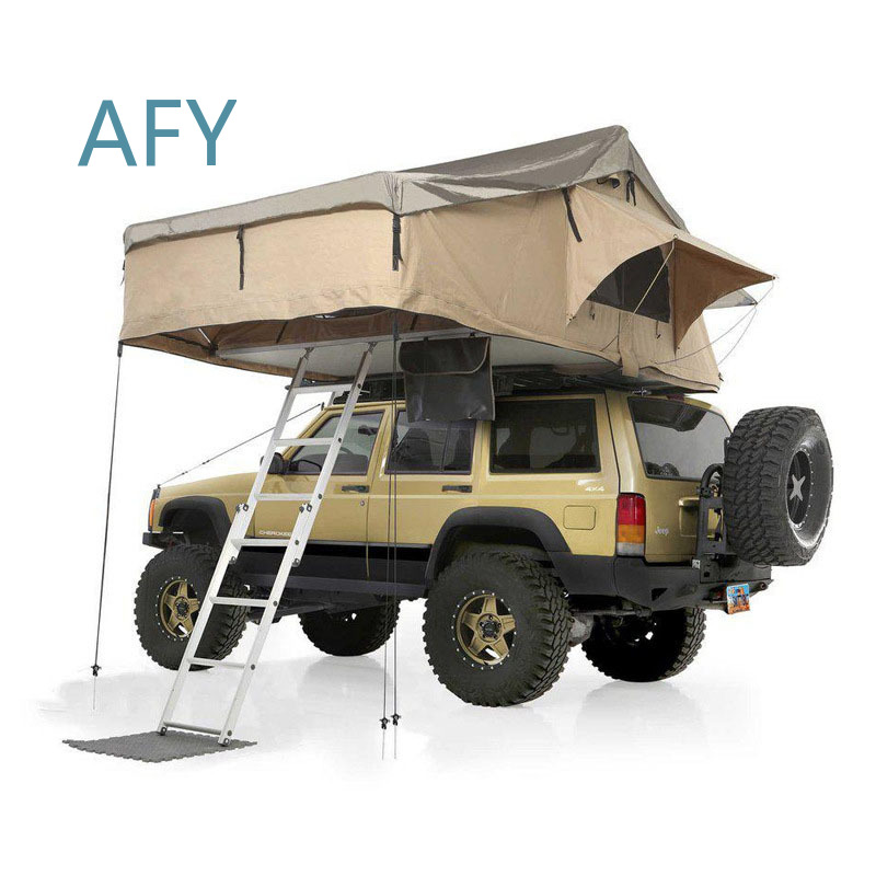 เต็นท์หลังคารถพับอัตโนมัติ เปิ - Outdoor Camping Van Tent บทวิจารณ์และราคา