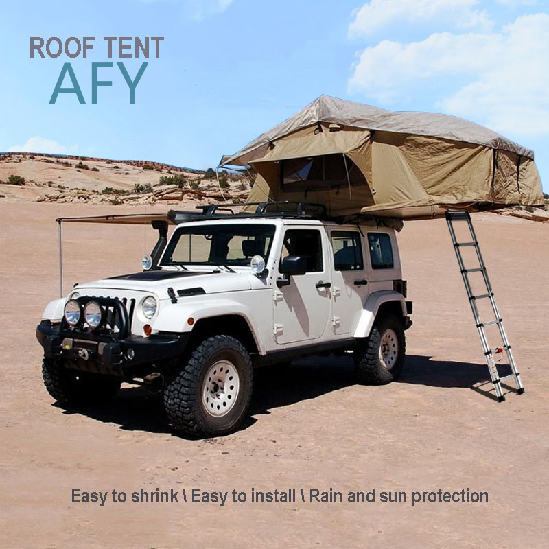 เต็นท์หลังคารถพับอัตโนมัติ เปิ - Outdoor Camping Van Tent บทวิจารณ์และราคา