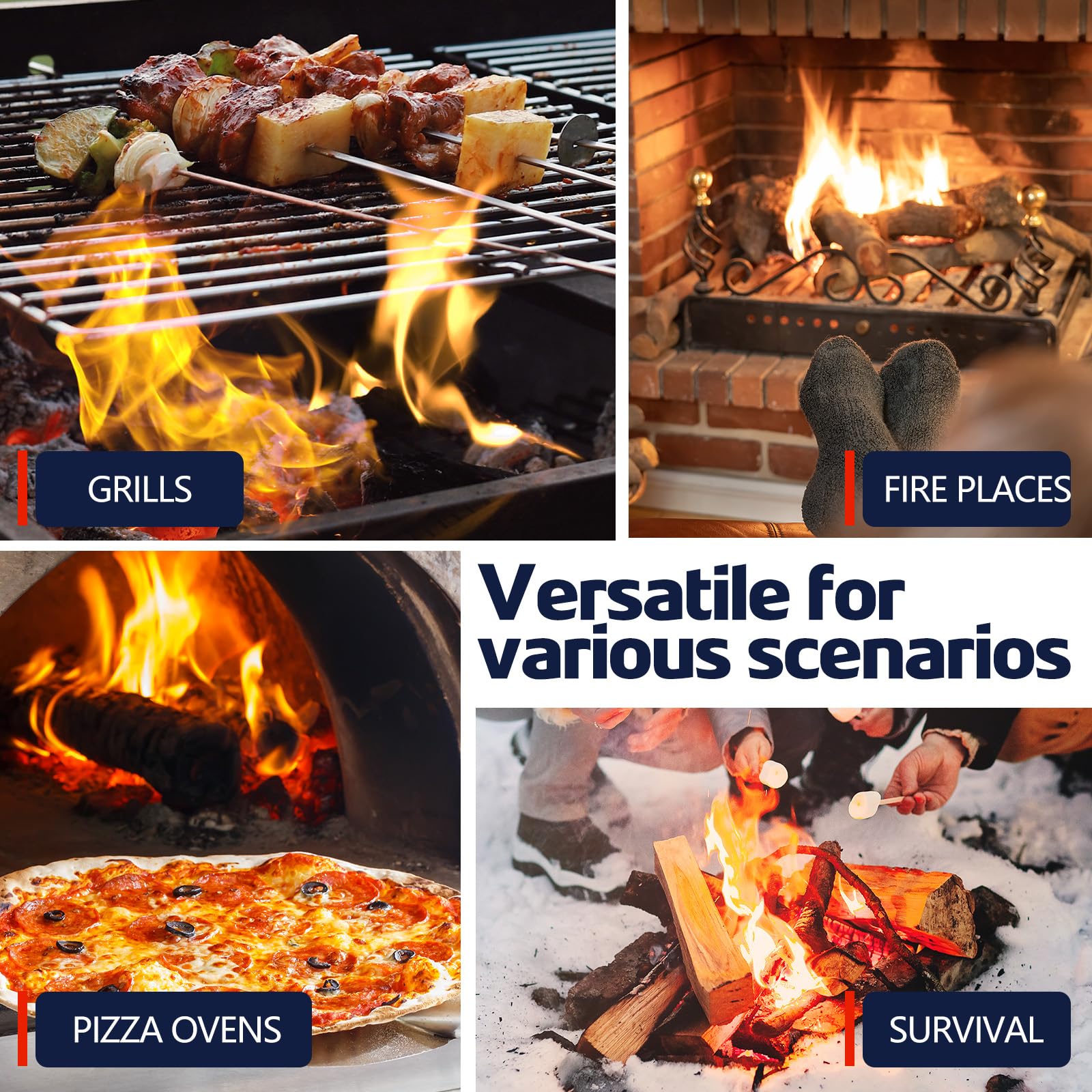 แผ่นไม้แว็กซ์ธรรมชาติกันน้ำจุด - Outdoor Camping Wood Stove บทวิจารณ์และราคา