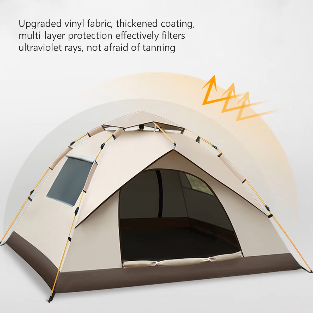 เต็นท์ตั้งแคมป์กลางแจ้งอัตโนมั - Outdoor Camping Automatic Quick Opening Tent บทวิจารณ์และราคา