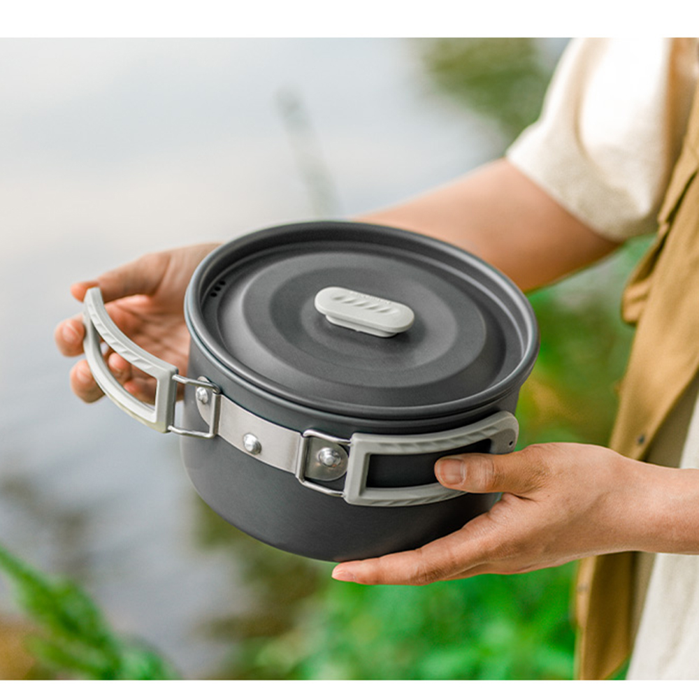 Naturehike ชุดหม้อกลางแจ้ง,อุป - Outdoor Camping Cooking Equipment บทวิจารณ์และราคา