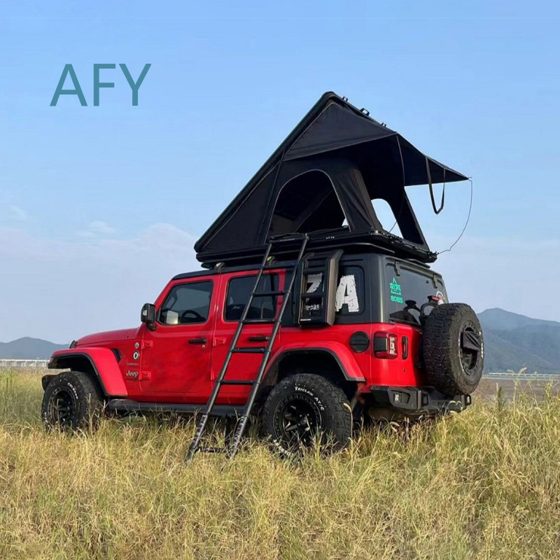เต็นท์หลังคาทรงสามเหลี่ยมแบบไฮ - Outdoor Camping Van Tent บทวิจารณ์และราคา